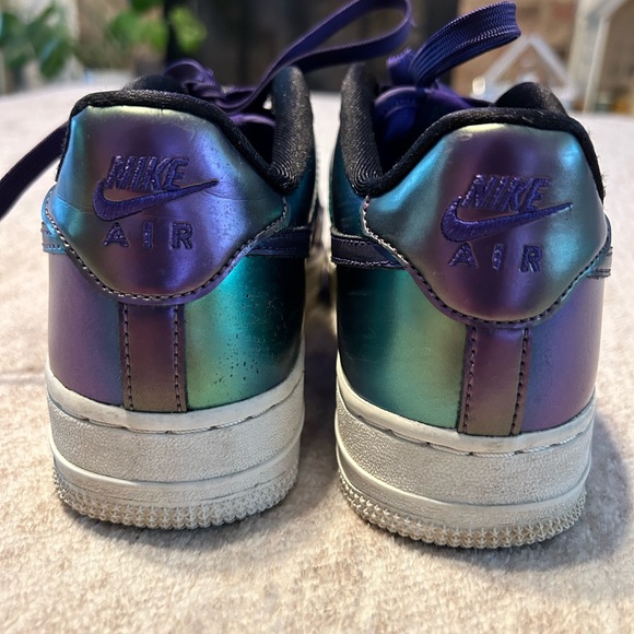 Nike Air Force 1 Low LV8 GS ‘Purple Neptune Green’ - Picture 5 of 8
